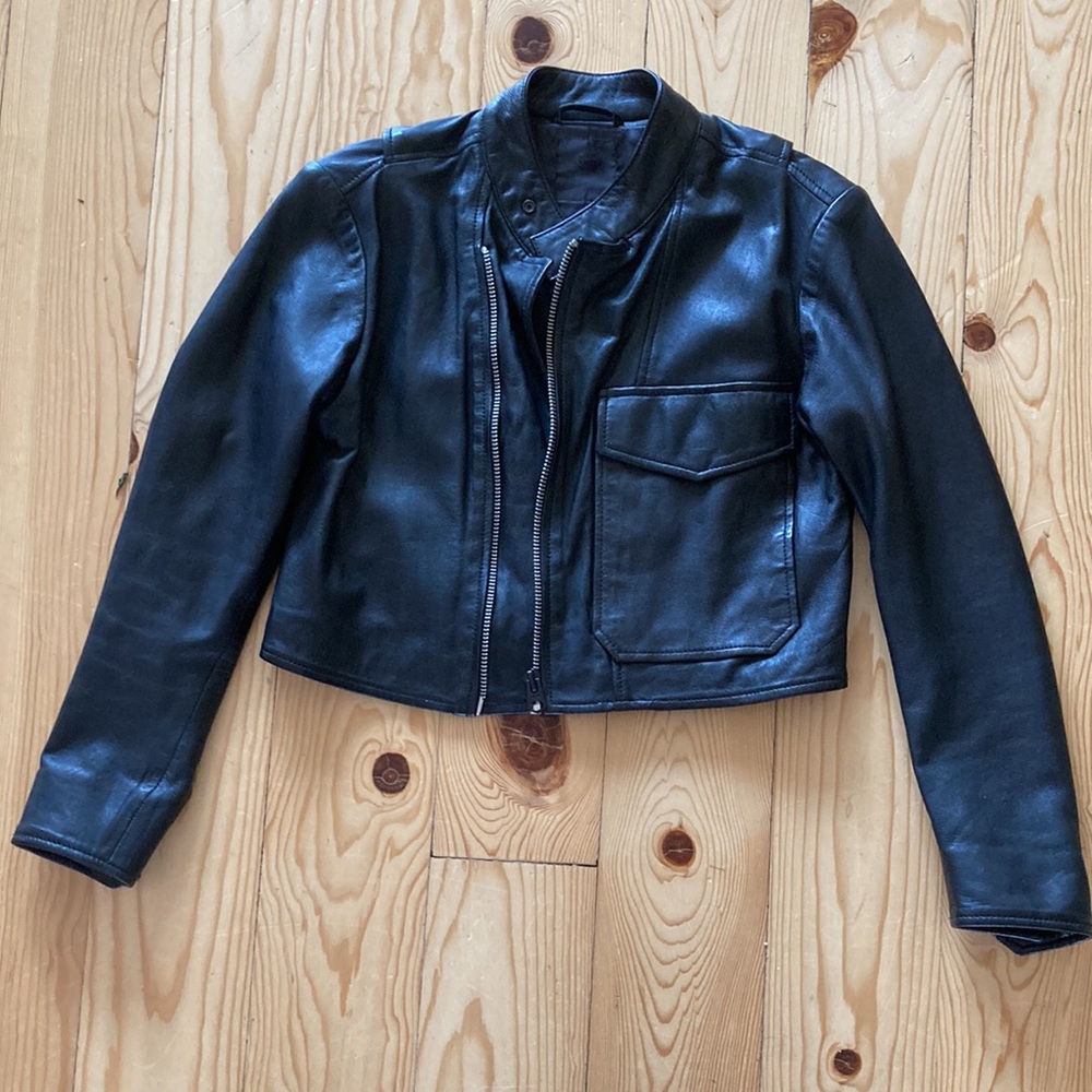 G Star Leather jacket - Picture 2 of 4